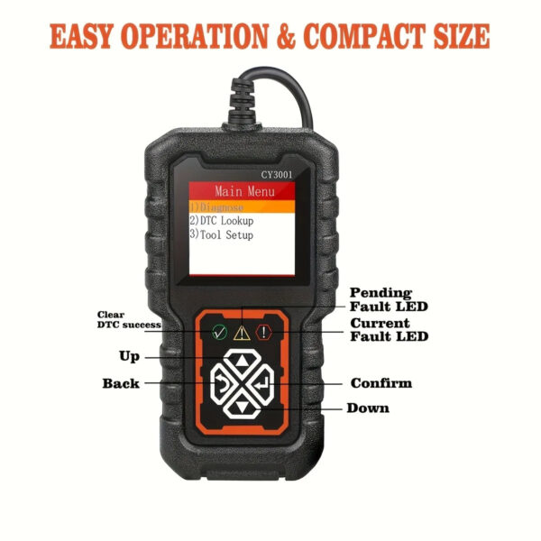 OBD2 Fault Detection Device CY3001