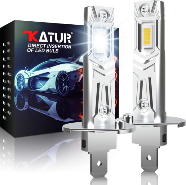KATUR H1 LED Headlight Bulbs, 16000LM