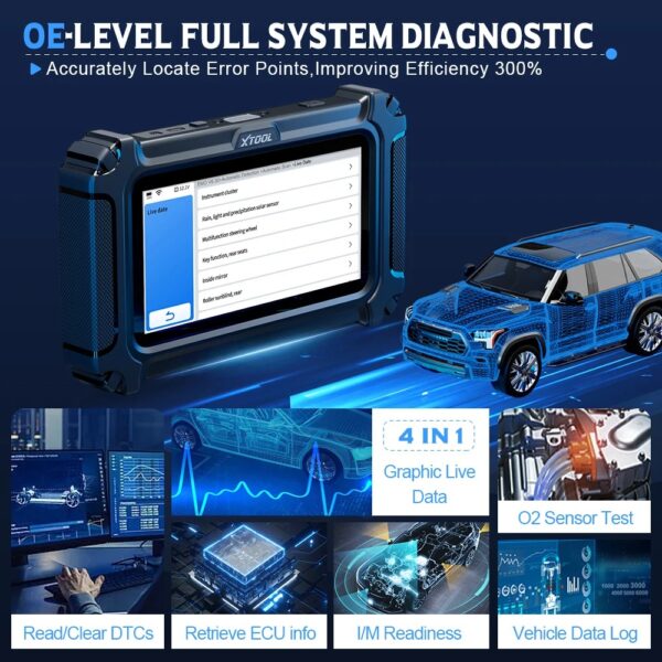 XTOOL InPlus IP500 Full-System Scanner