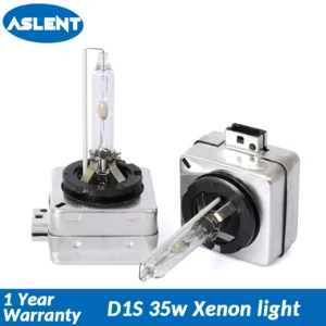 2PCS ASLENT HID Xenon Headlight Bulbs – 35W 12V/24V, D1S/D2S/D1R/D2R/D1C/D2C, 6000K/8000K, IP68 Waterproof,