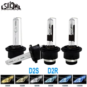 2PCS HID Xenon Headlight Bulbs – D1S/D2S/D3S/D4S, 35W, 6000K/8000K, 12V DC Replacement Lamps Copy
